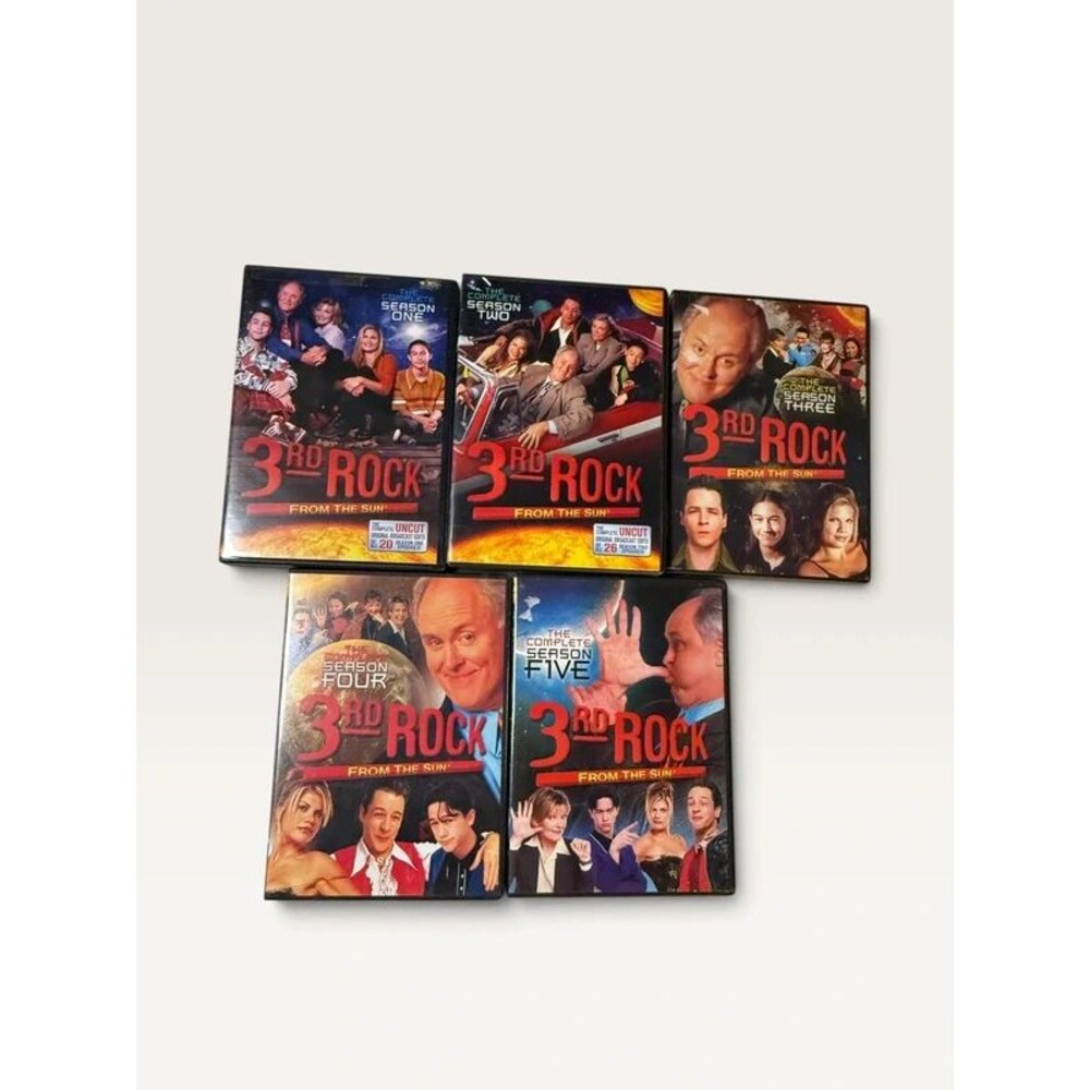 3rd Rock from the Sun DVD Lot - Seasons 1-5 Bundle Set (90s Sitcom)